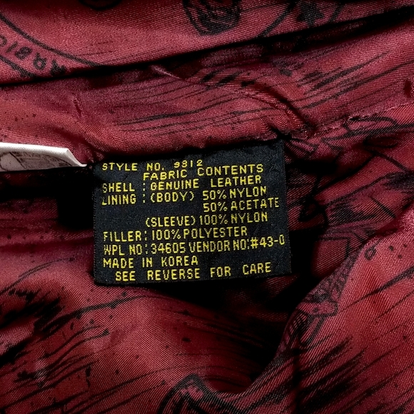 Levi's Soft Leather Bomber Jacket - Picture 8 of 8